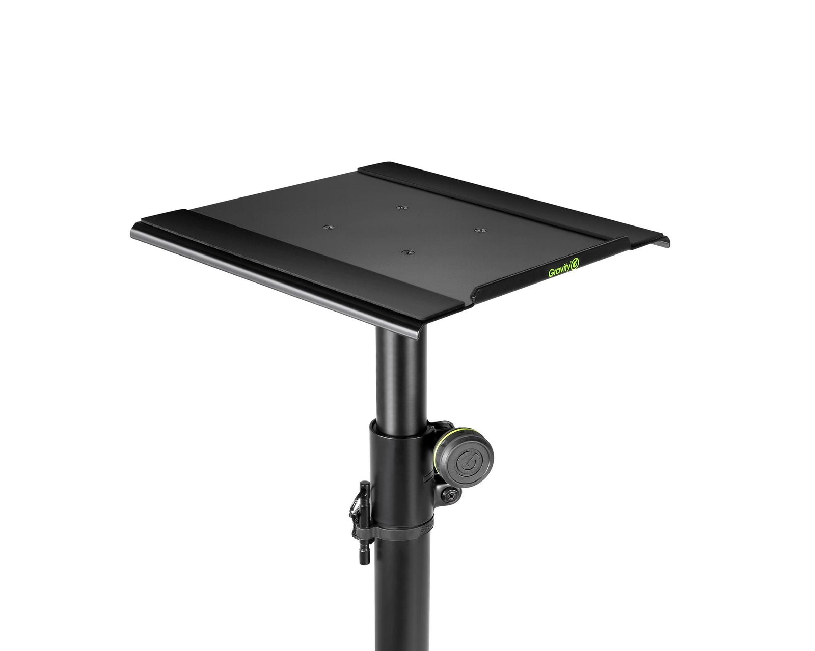 Gravity SP 3202 LR B, Studio Monitor Speaker Stand with Large Round Base by Gravity