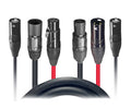 ProX XC-TR112-XLRCAT6-03, 12AWG Jumper Power, CAT6, and XLR TR1 Jumper Link Cable - 3' by ProX Cases