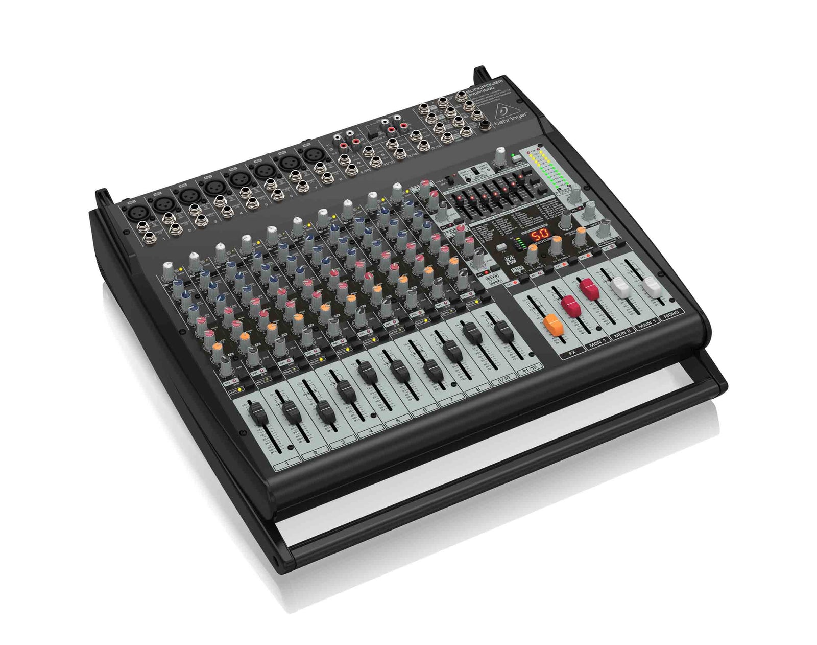 Behringer PMP4000, 1600W 16-Channel Powered Mixer by Behringer