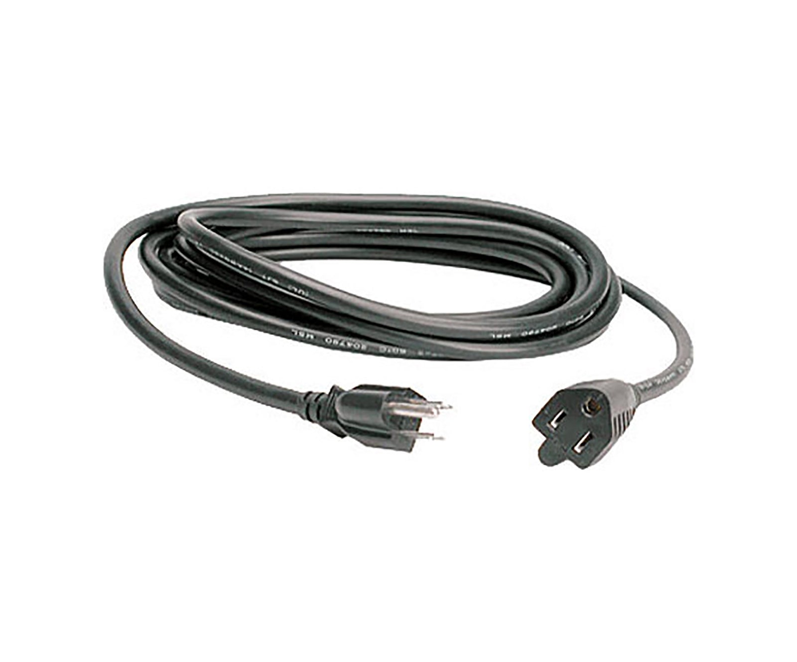 Hosa PWX-450, Power Extension Cord, NEMA 5-15R to NEMA 5-15P, 50 ft by Hosa