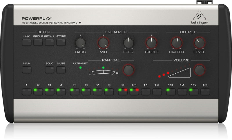 Behringer P16-M, 16-Channel Digital Personal Mixer by Behringer