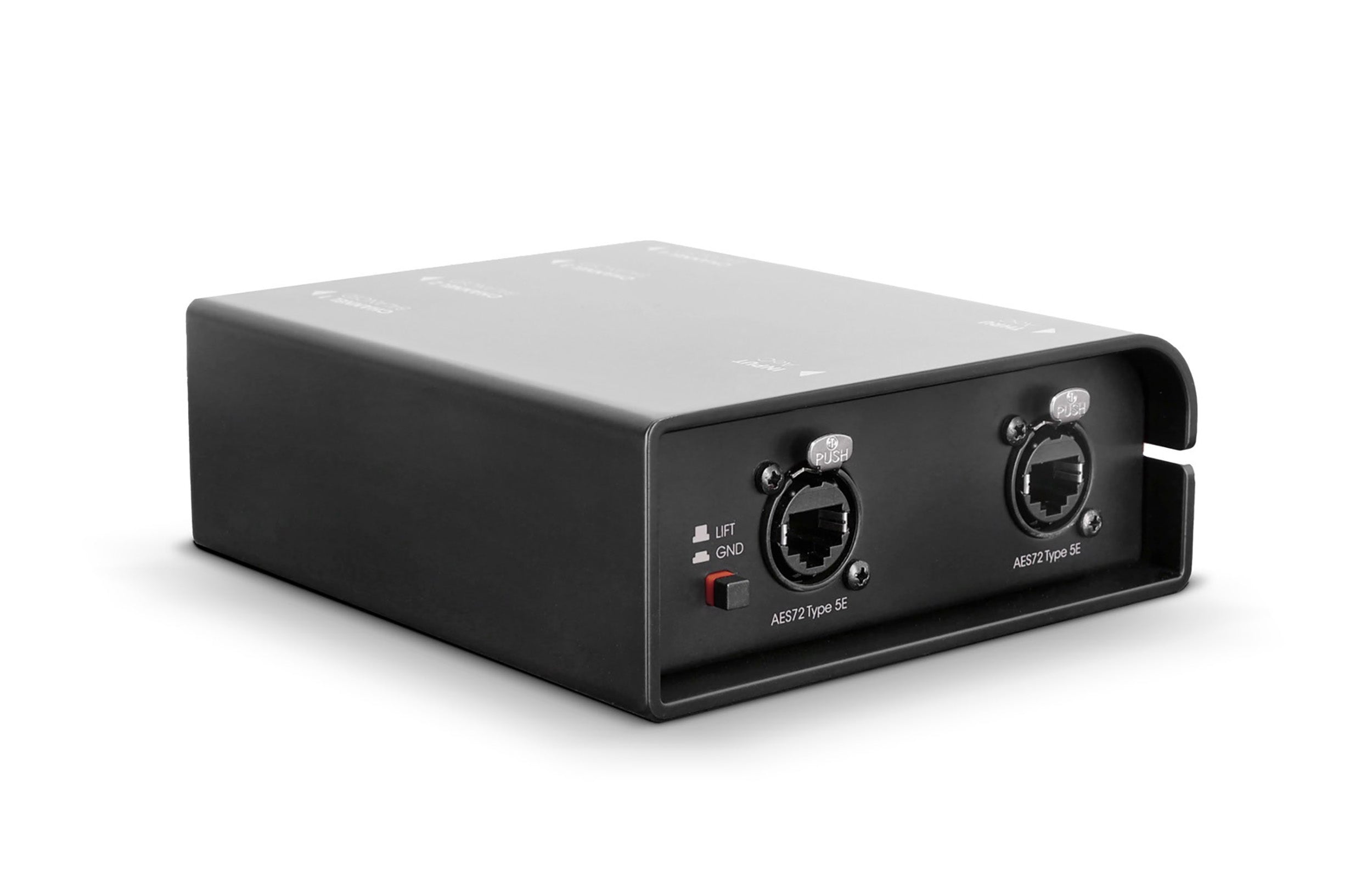 Palmer AoC Box XLRM Audio over Cat Box from etherCON to 4 x XLR Male by Palmer