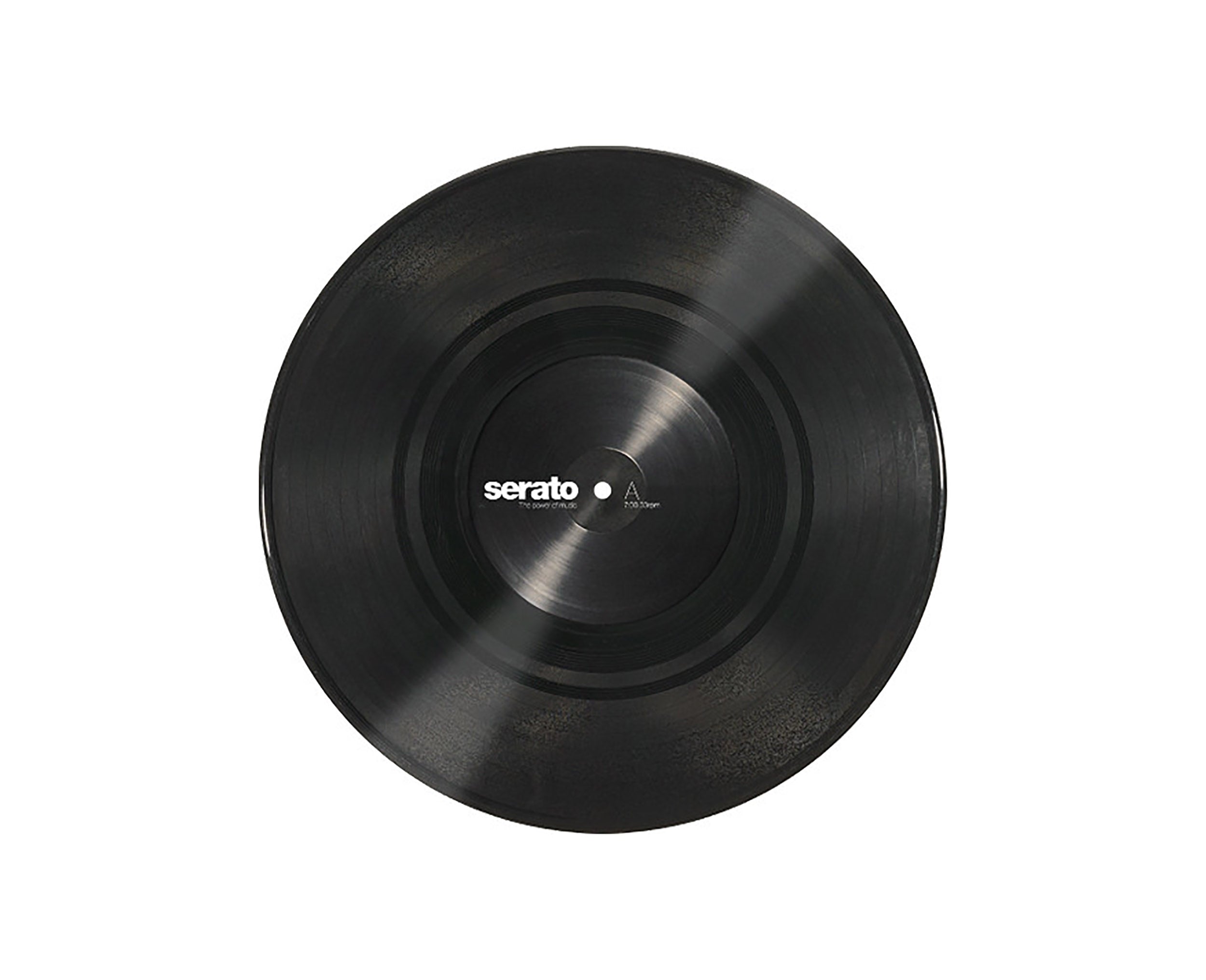 Serato SCV-PS-BLK-10, 10-Inch Control Vinyl Pair - Black