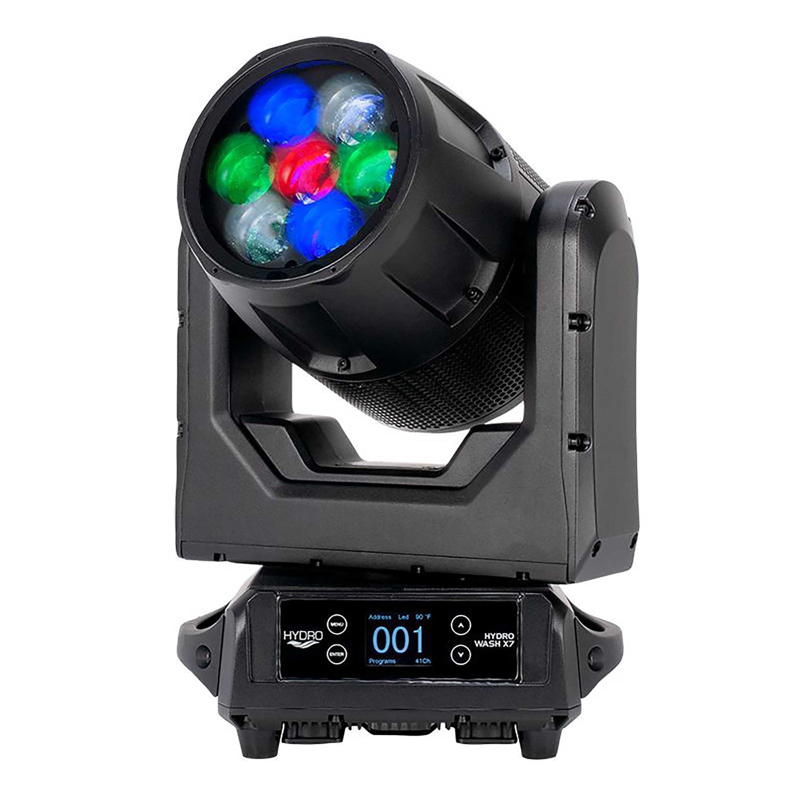 ADJ Hydro Wash X7, Moving Head Wash Fixture with Seven 40W RGBW (4-IN-1) LEDs by ADJ