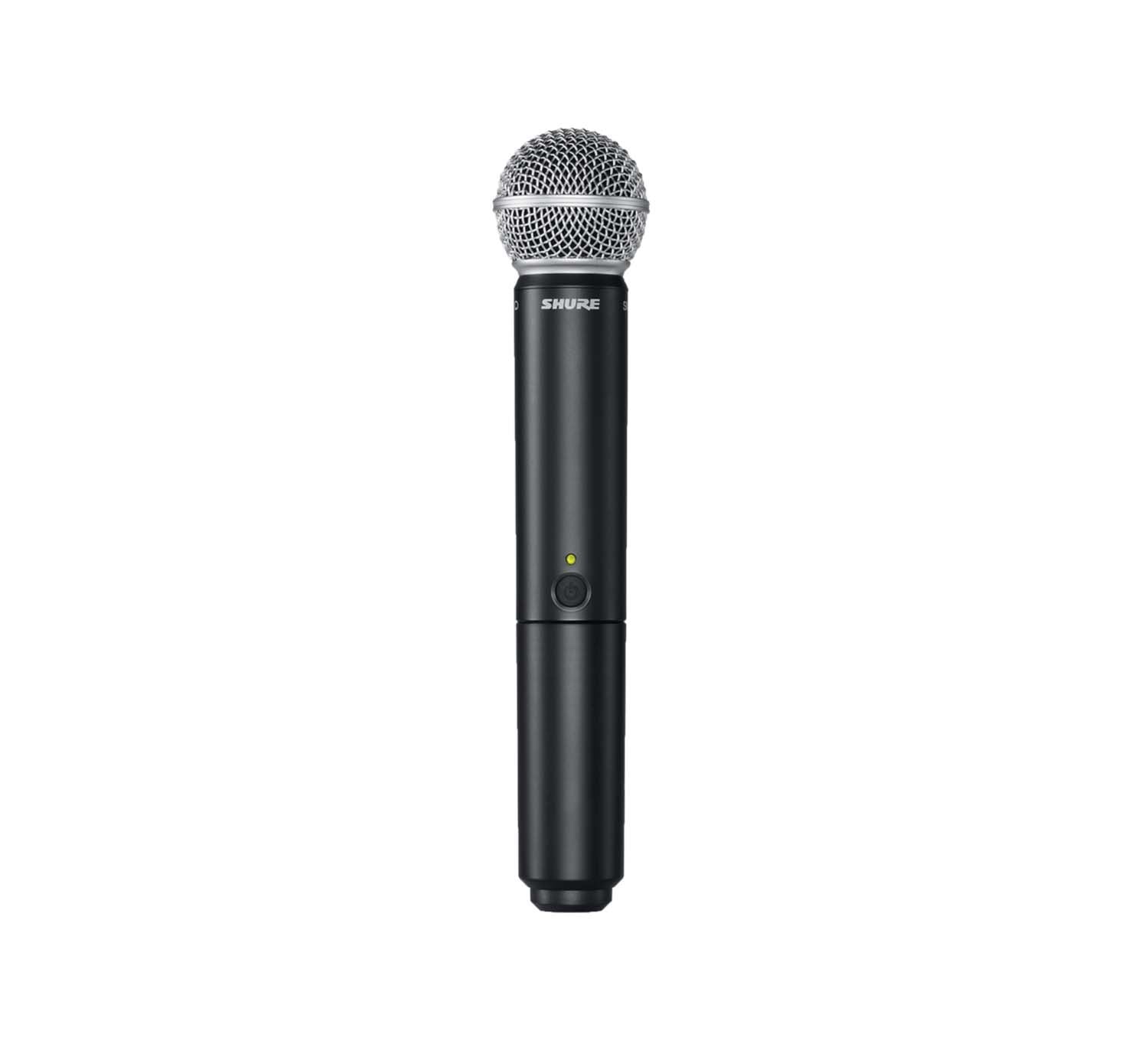 Shure BLX24/SM58-H9 Handheld Wireless Microphone System with SM58 - H9 (512-542 MHz) by Shure
