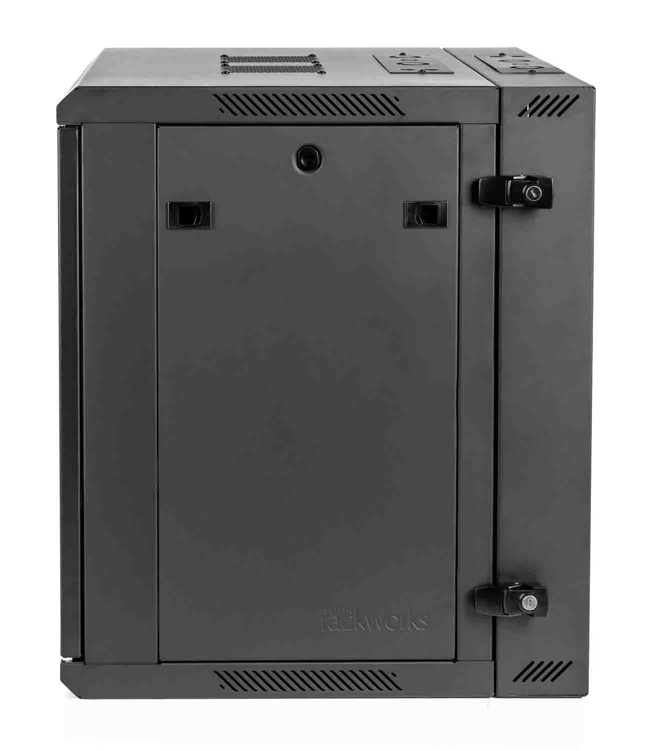 Gator Cases GRW2009508, 9U Sectional Wall Rack with Steel Door - 21″ Deep by Gator Cases