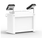 ProX XFH-B3CDJSWH, Universal CDJ Player Mounting Stand for B3 DJ Table Workstation by Humpter - White by ProX Cases