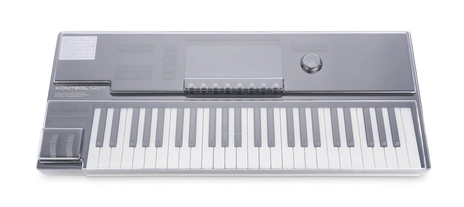 Decksaver DS-PC-KONTROLS49MK3, Protection Cover for NATIVE INSTRUMENTS KONTROL S49 MK3 Keyboard Controller by Decksaver