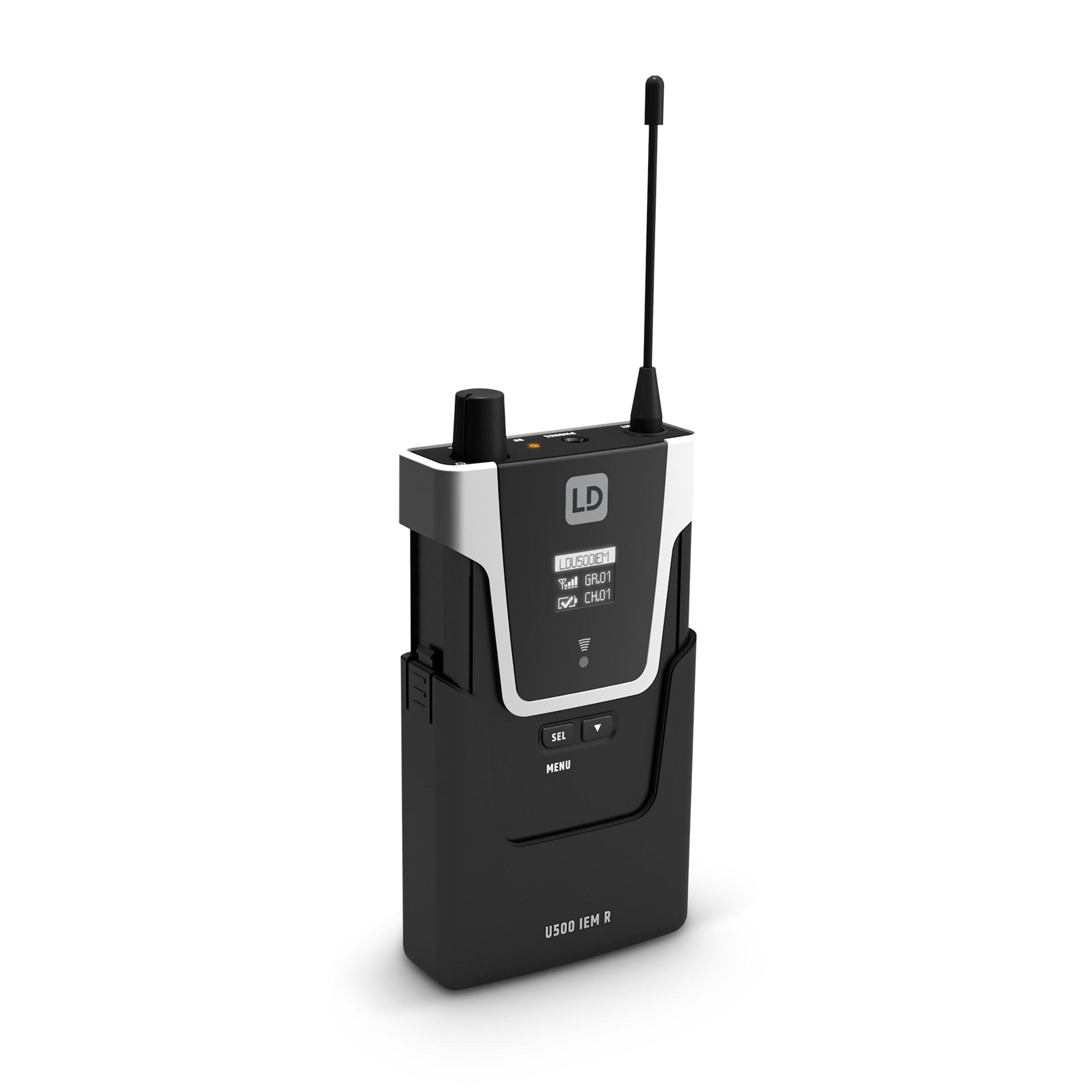 LD Systems U505 IEM BUNDLE, In-Ear Monitoring System with 2 x Bodypack - 584 - 608 MHz by LD Systems