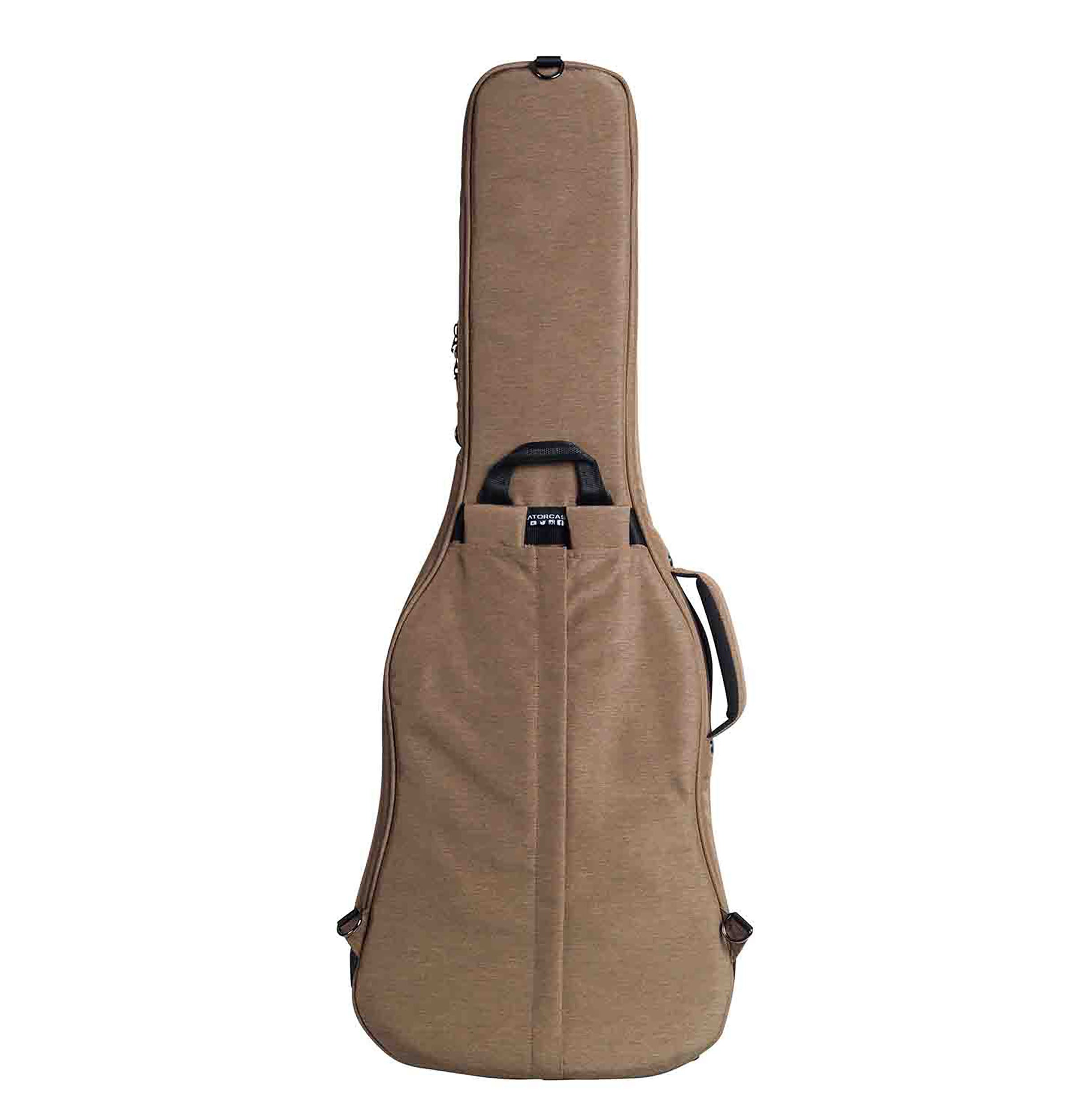 Gator Cases GT-ELECTRIC-TAN Transit Series Electric Guitar Gig Bag with Tan Exterior by Gator Cases