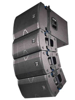 DAS Audio VANTEC-20A Active 2-Way Powered Curved Source Array Subwoofer - Black by DAS Audio
