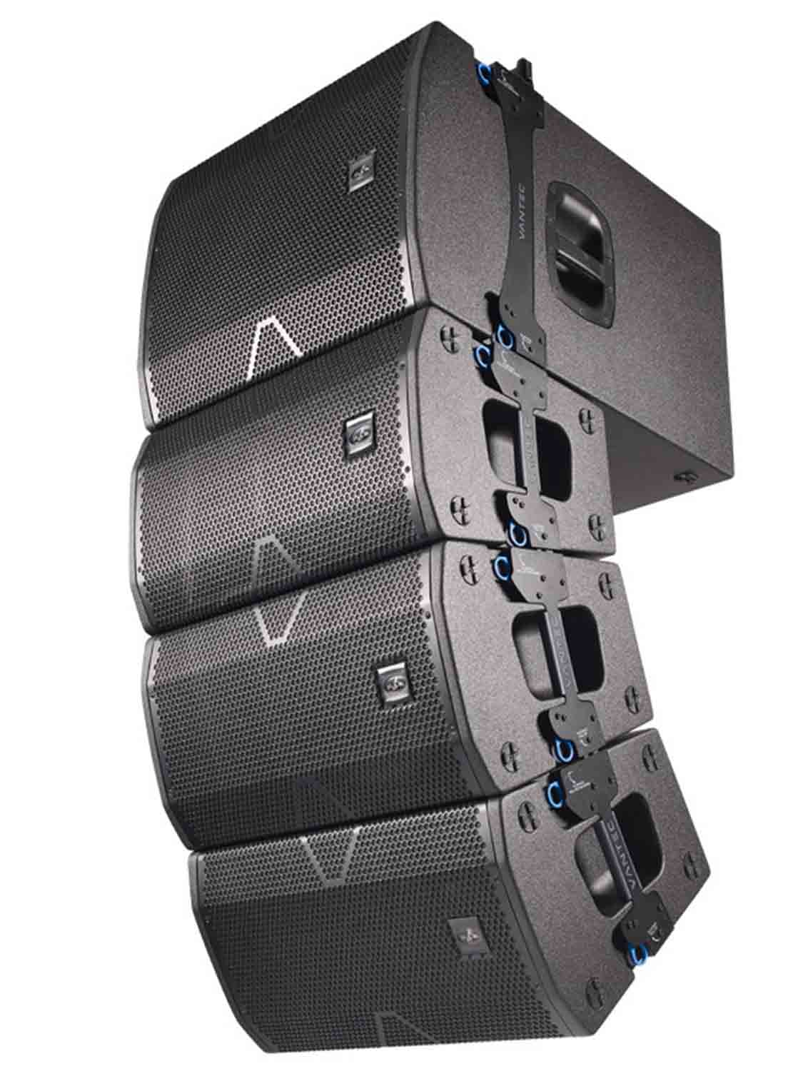 Open Box: DAS Audio VANTEC-20A Active 2-Way Powered Curved Source Array Subwoofer - Black by DAS Audio