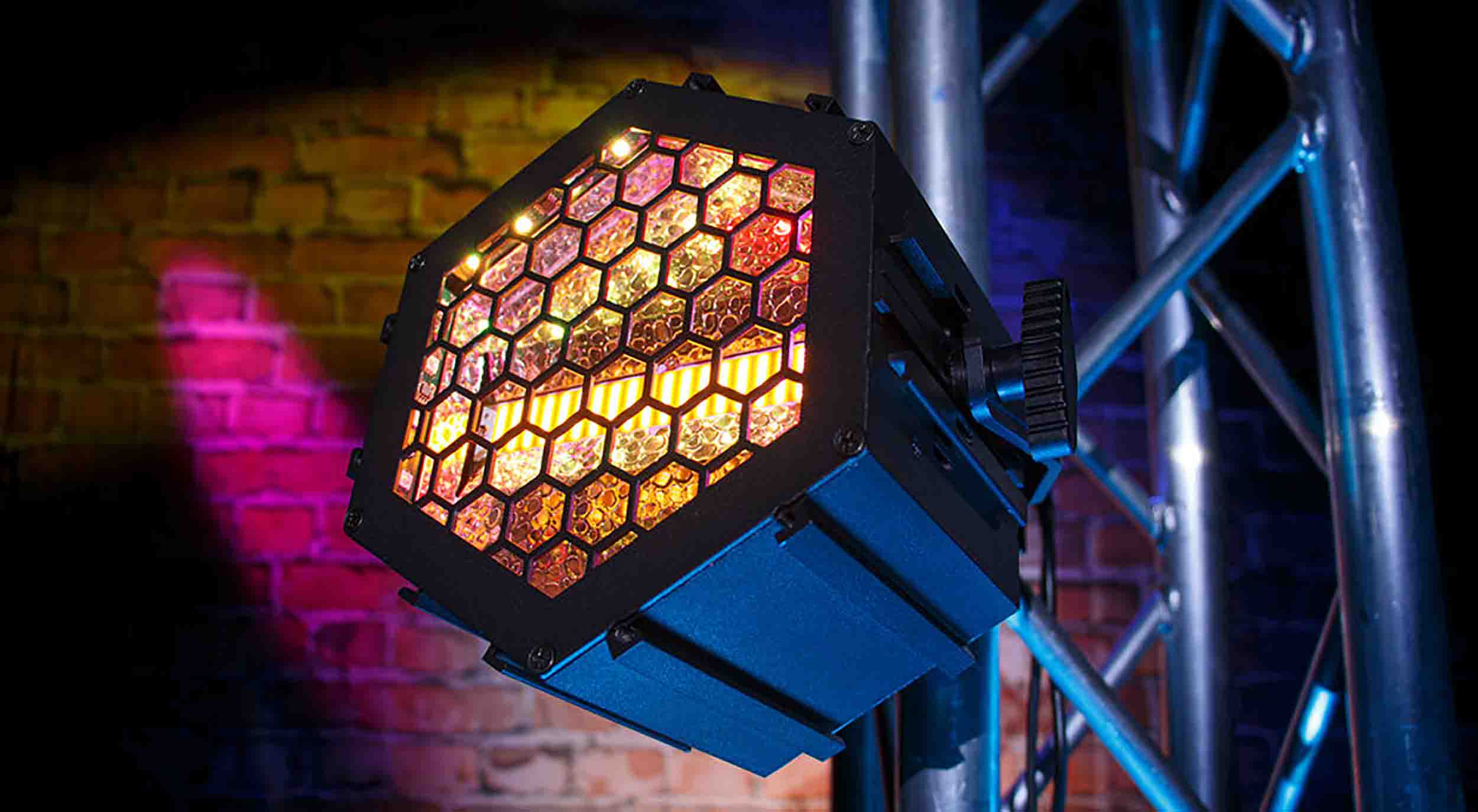 Blizzard Lighting Nexys Flux, WW LED Blinder with RGB Backlight Effects by BLIZZARD LIGHTING