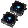 Colorkey CKU-7030, AirPar QUAD Battery-Powered Wireless Uplight DJ Package for Colorful Centerpiece Designs (2 Pack) by ColorKey