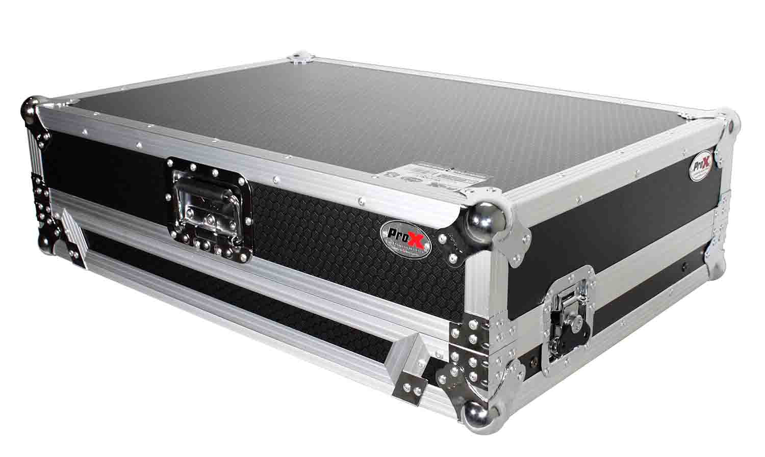 ProX XS-UXLTMK2 DJ Flight Road Case for Medium Size DJ Controllers with Sliding Laptop Shelf