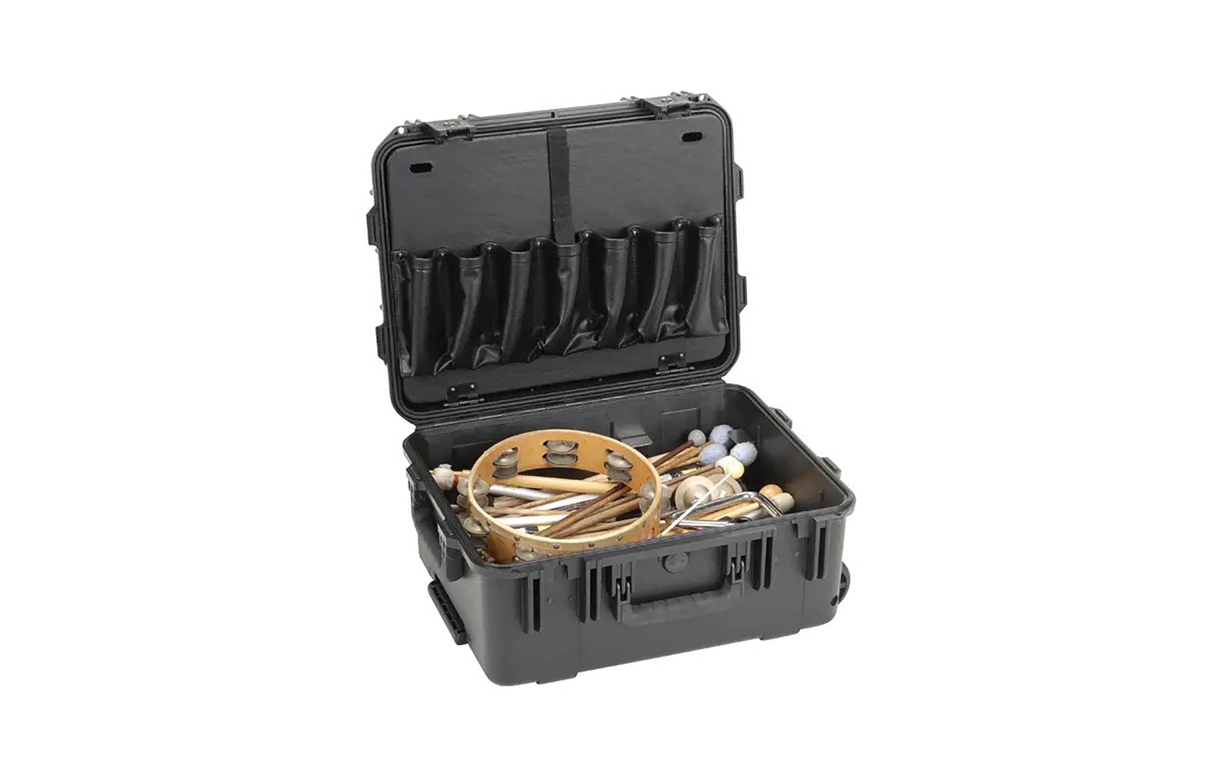 SKB Cases 3i-1914-8B-P Percussion Case with Mallet Holsters and Trap Table by SKB Cases