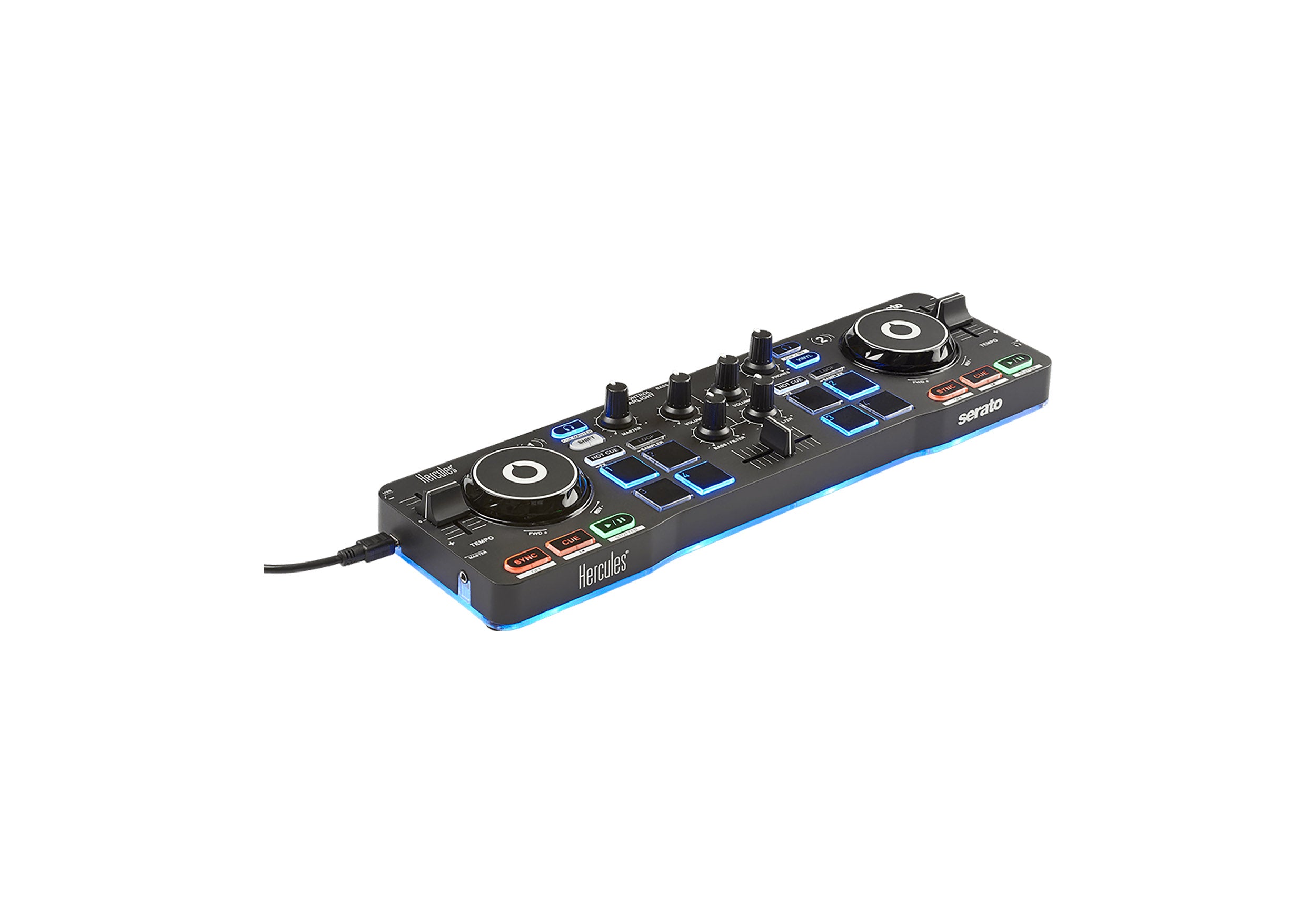 Hercules DJCONTROL-STAR Starlight DJ Controller for Serato DJ Lite