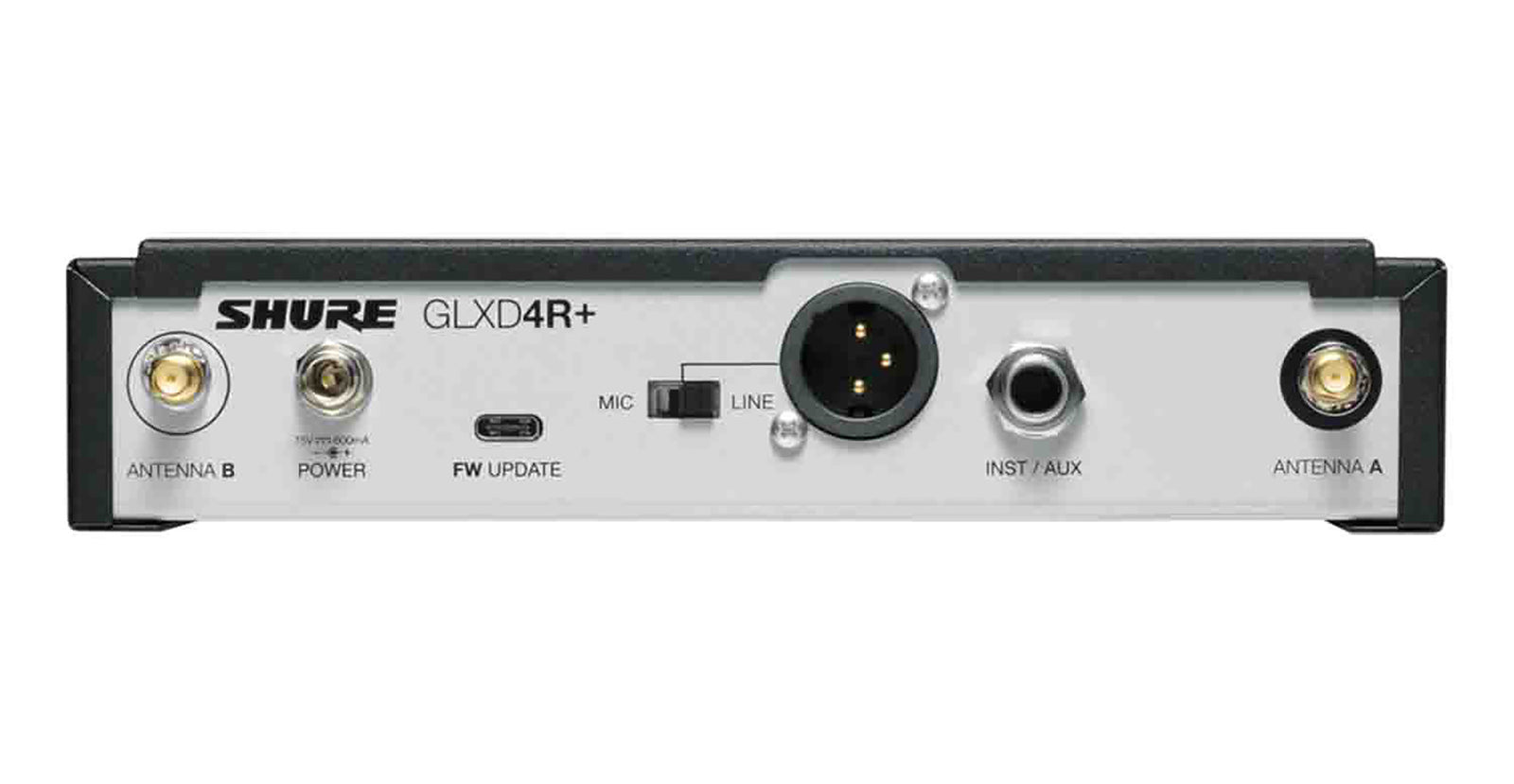Shure GLXD14R+/85-Z3 Digital Wireless Rack System with WL185 Lavalier Microphone by Shure