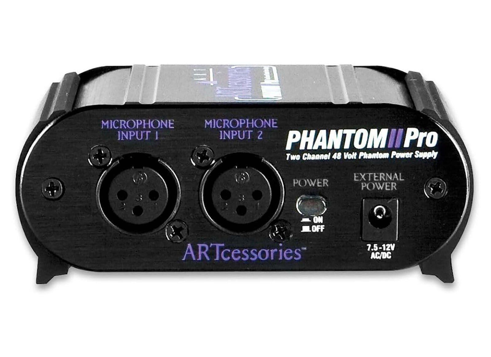 Art Phantom II Pro Dual Channel Phantom Power Supply by ART