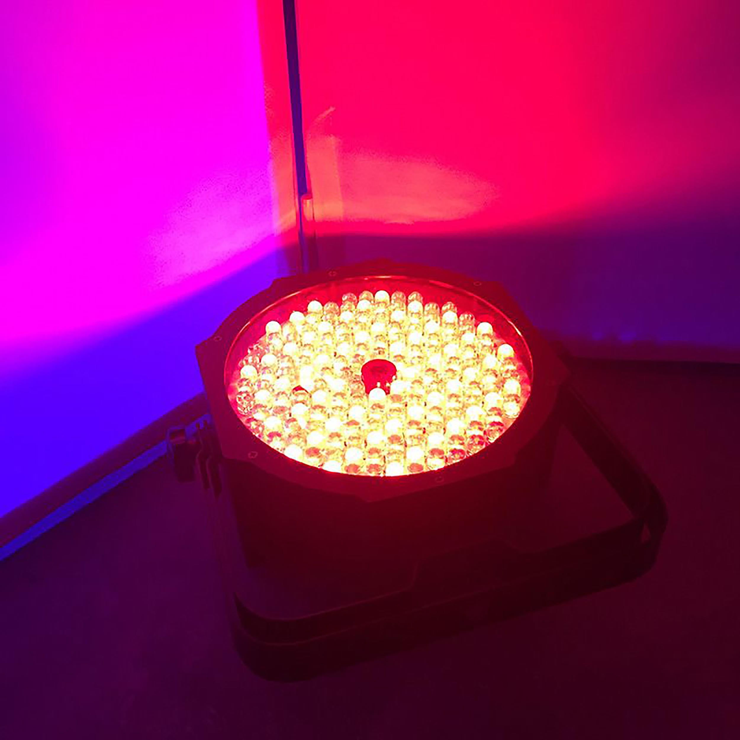 Eliminator Lighting MEGA GO PAR 64E, Battery-Powered Wash Light Fixture - RGB+UV LEDs by Eliminator Lighting