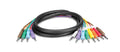Hosa STP-803, 4-channel 1/4 Inch TRS to Dual 1/4 Inch TS - (9.75 Feet) by Hosa
