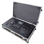 ProX XZF-DJCTEMPTYCASE, Set of Two ATA Flight Style Road Cases for Control Tower DJ Podium Travel Stand by ProX Cases