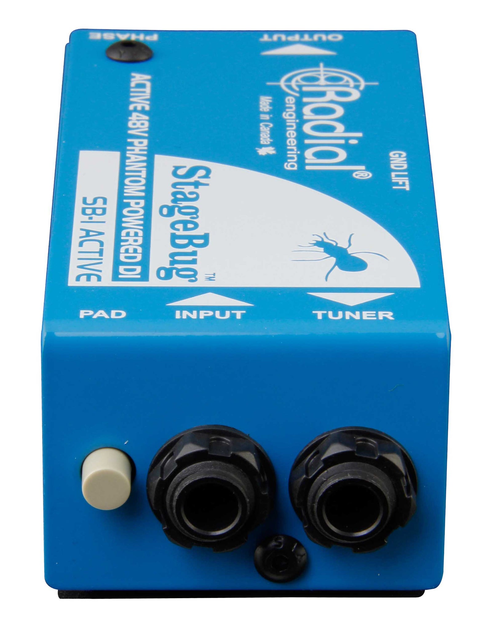 Radial Engineering StageBug SB-1 Compact Active Direct Box by Radial Engineering