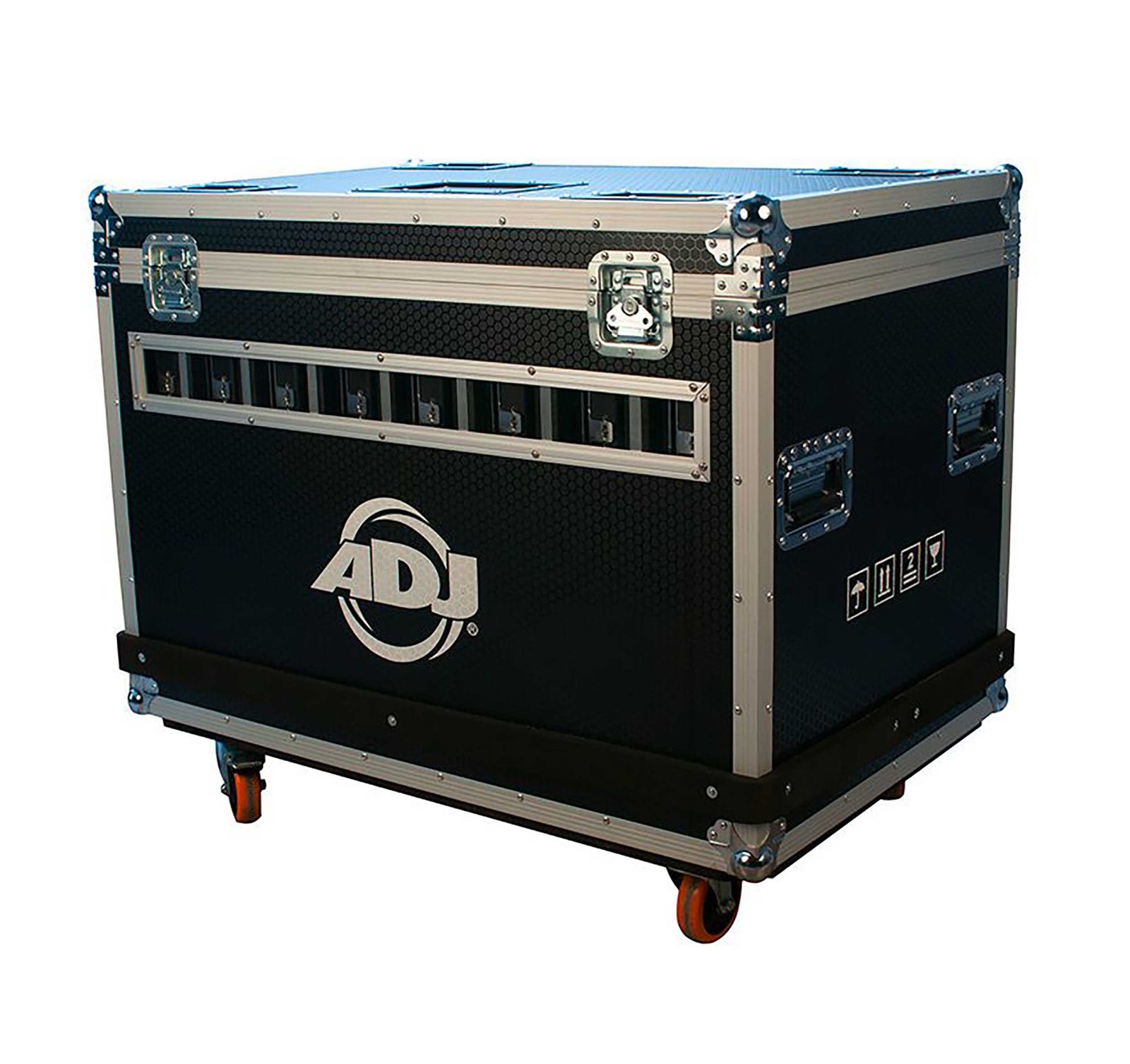 ADJ VS3IPFC8, Heavy Duty Road Case for Transport of Up To 8 ADJ VS3IP LED Video Panels by ADJ