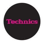 Magma MGA60652 Technics Pink Logo Slipmats - Pair by Magma