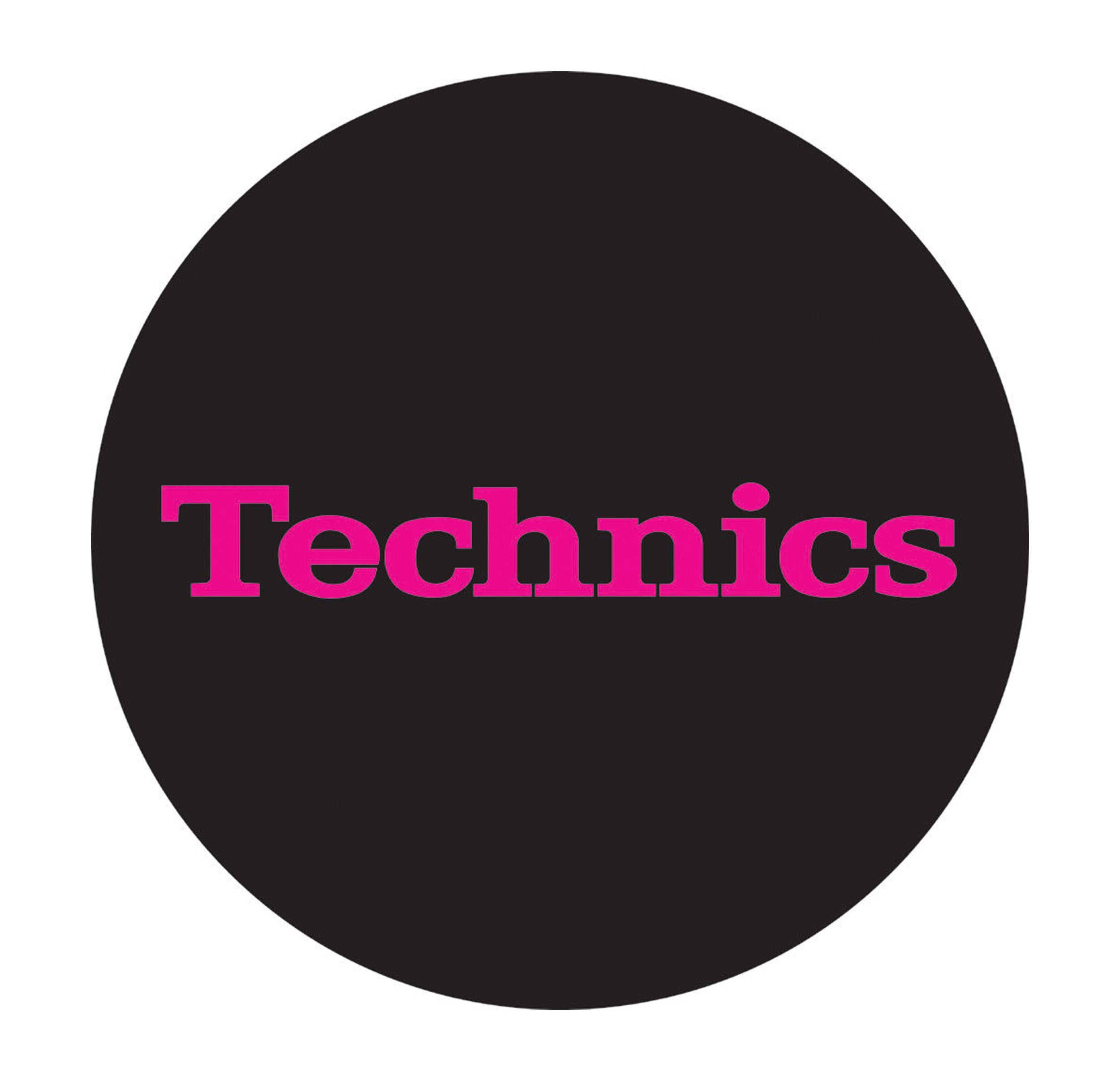Magma MGA60652 Technics Pink Logo Slipmats - Pair by Magma