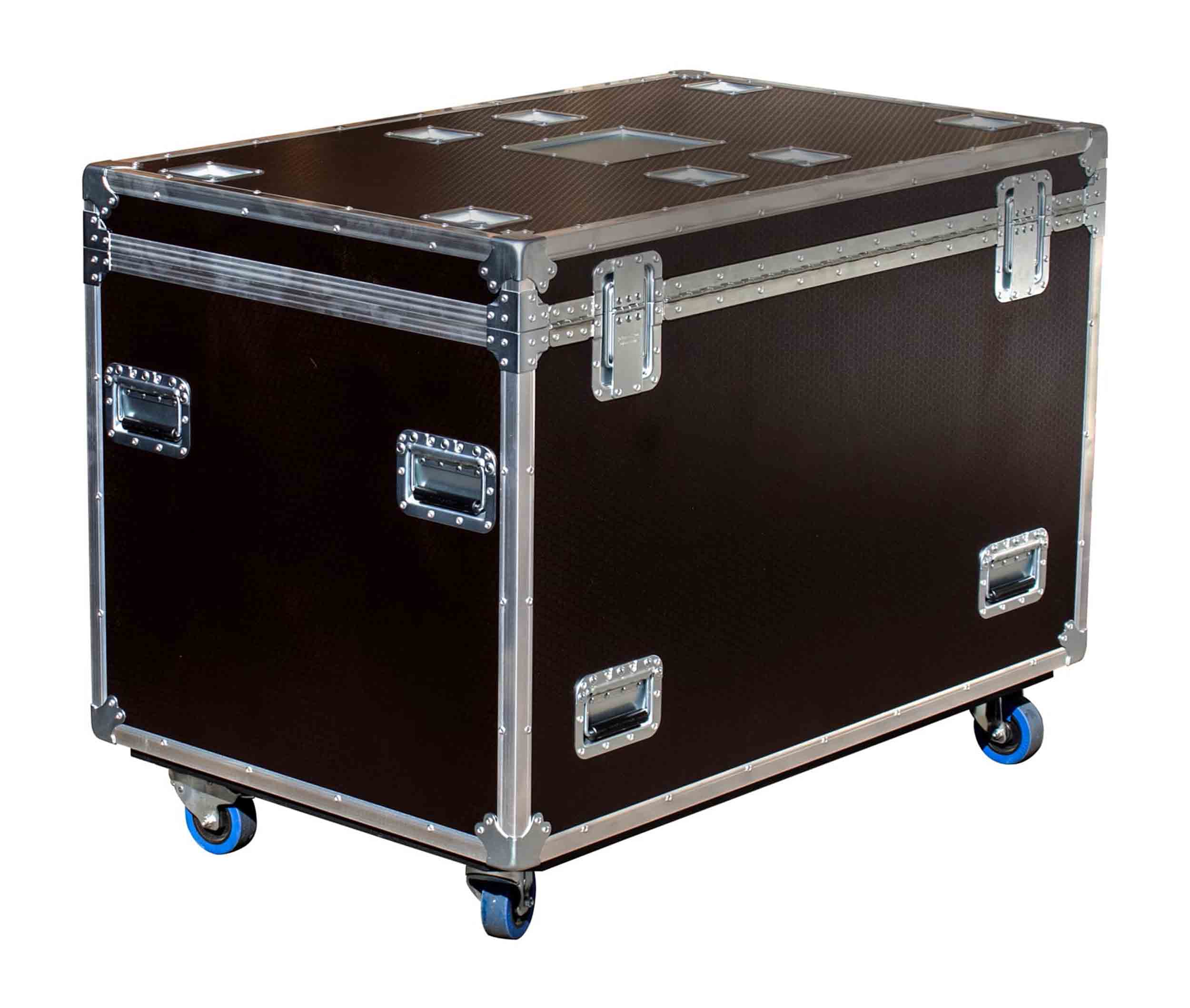 Odyssey OPT483036WBRN, Professional Brown Hex Board Utility Tour Trunk Case with Caster Wheels by Odyssey