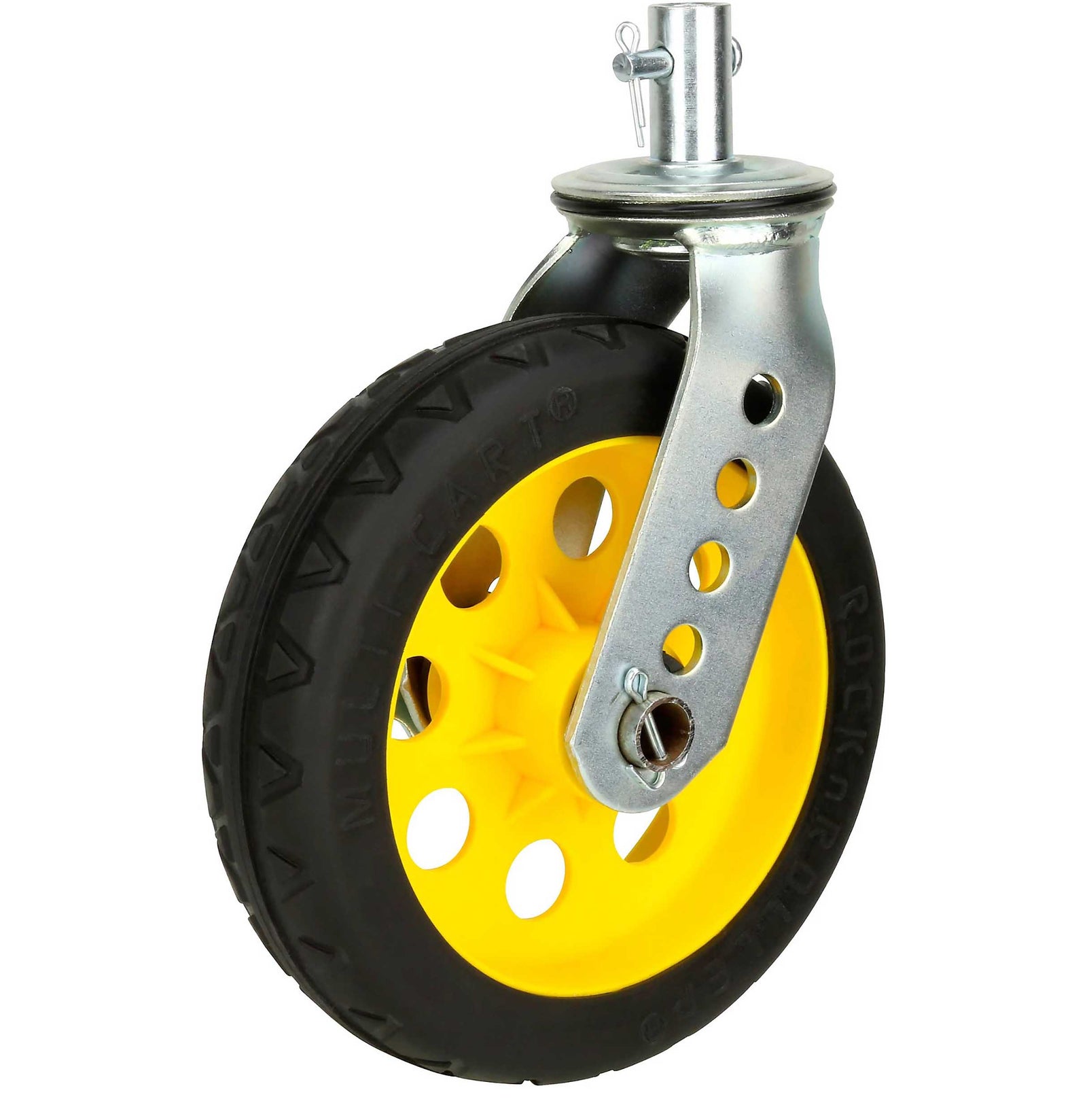 Rock N Roller RCSTR8X2 All-Terrain Caster with Brake 8" x 2" by Rock N Roller
