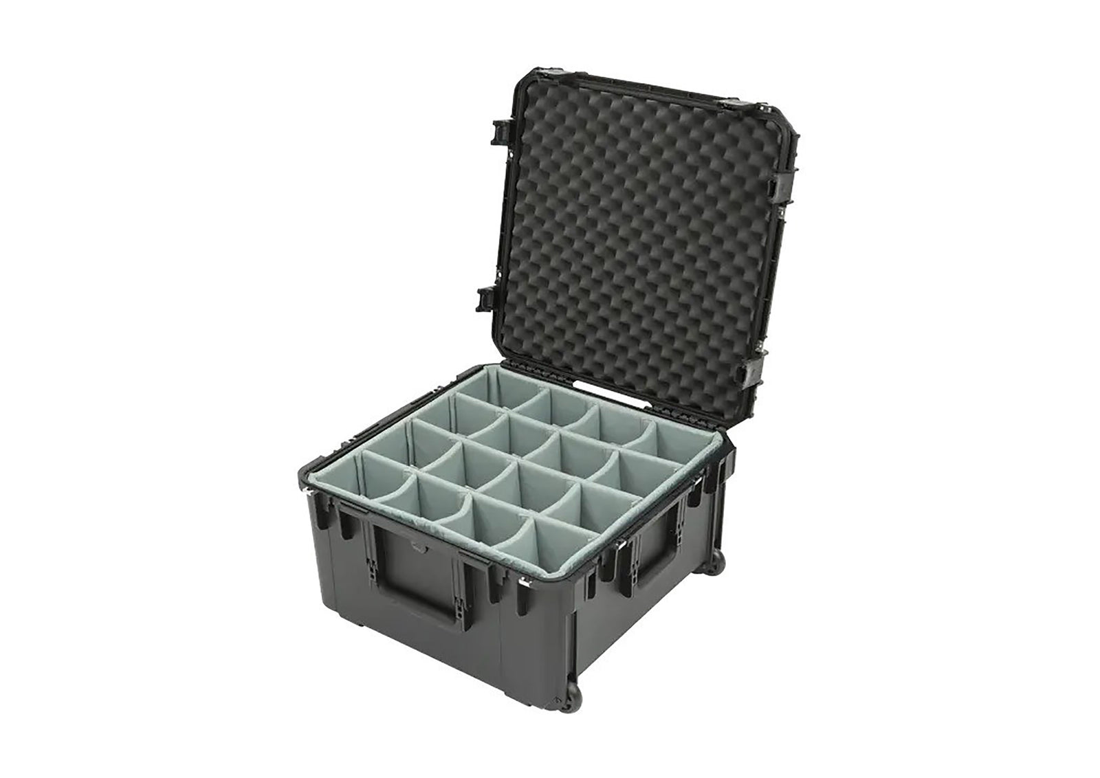 SKB Cases 3i-2222-12DT, iSeries Waterproof Case with Think Tank Photo Dividers - Black by SKB Cases