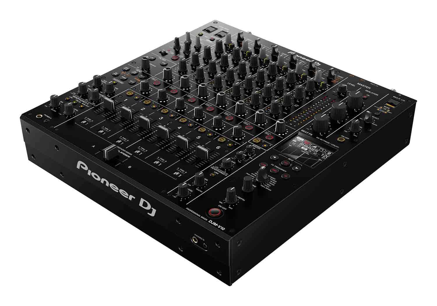 Open Box: Pioneer DJ DJM-V10 Creative Style 6-Channel Professional DJ Mixer