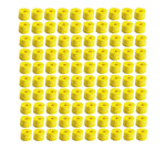 Shure EAYLF1-100, Yellow Foam Sleeves for Shure Sound Isolation Earphones - 50 Pairs by Shure
