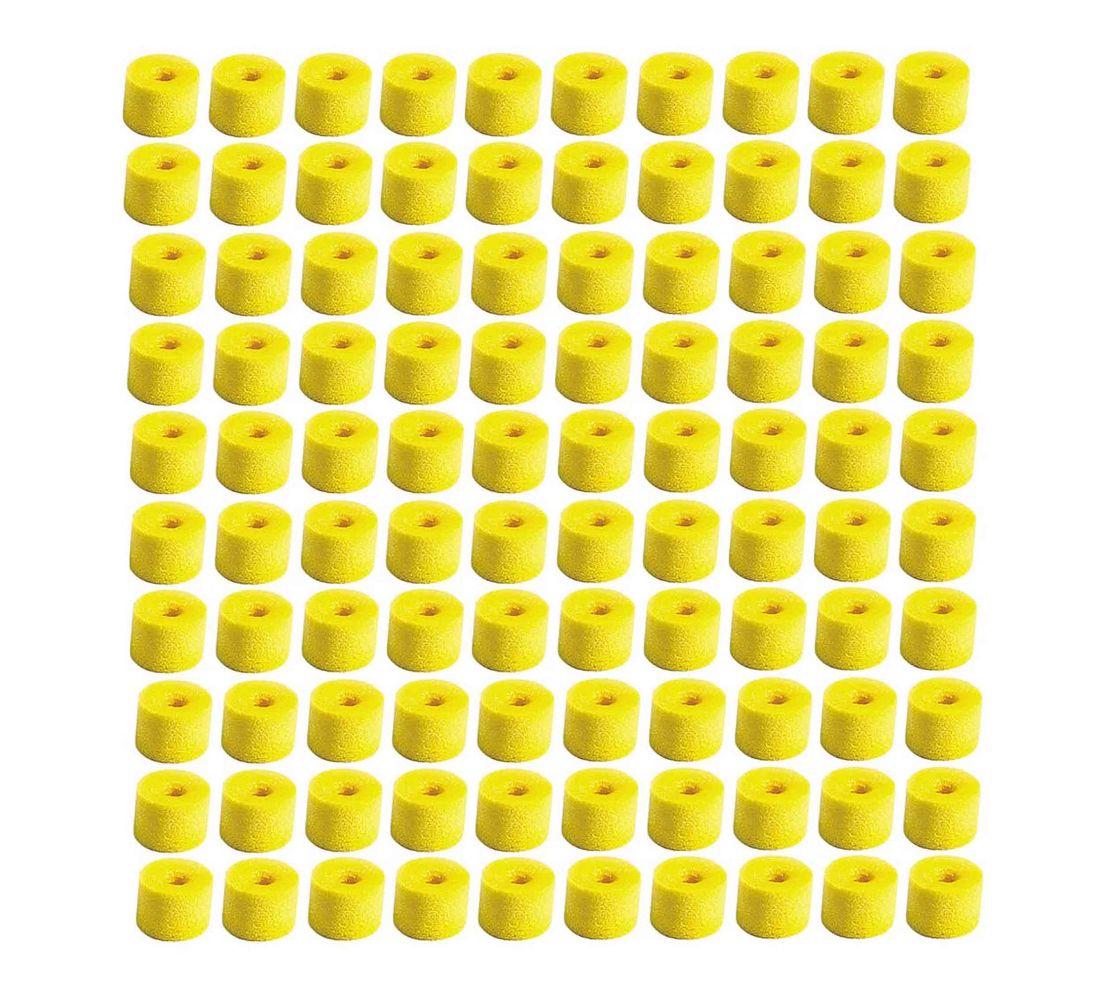 Shure EAYLF1-100, Yellow Foam Sleeves for Shure Sound Isolation Earphones - 50 Pairs by Shure