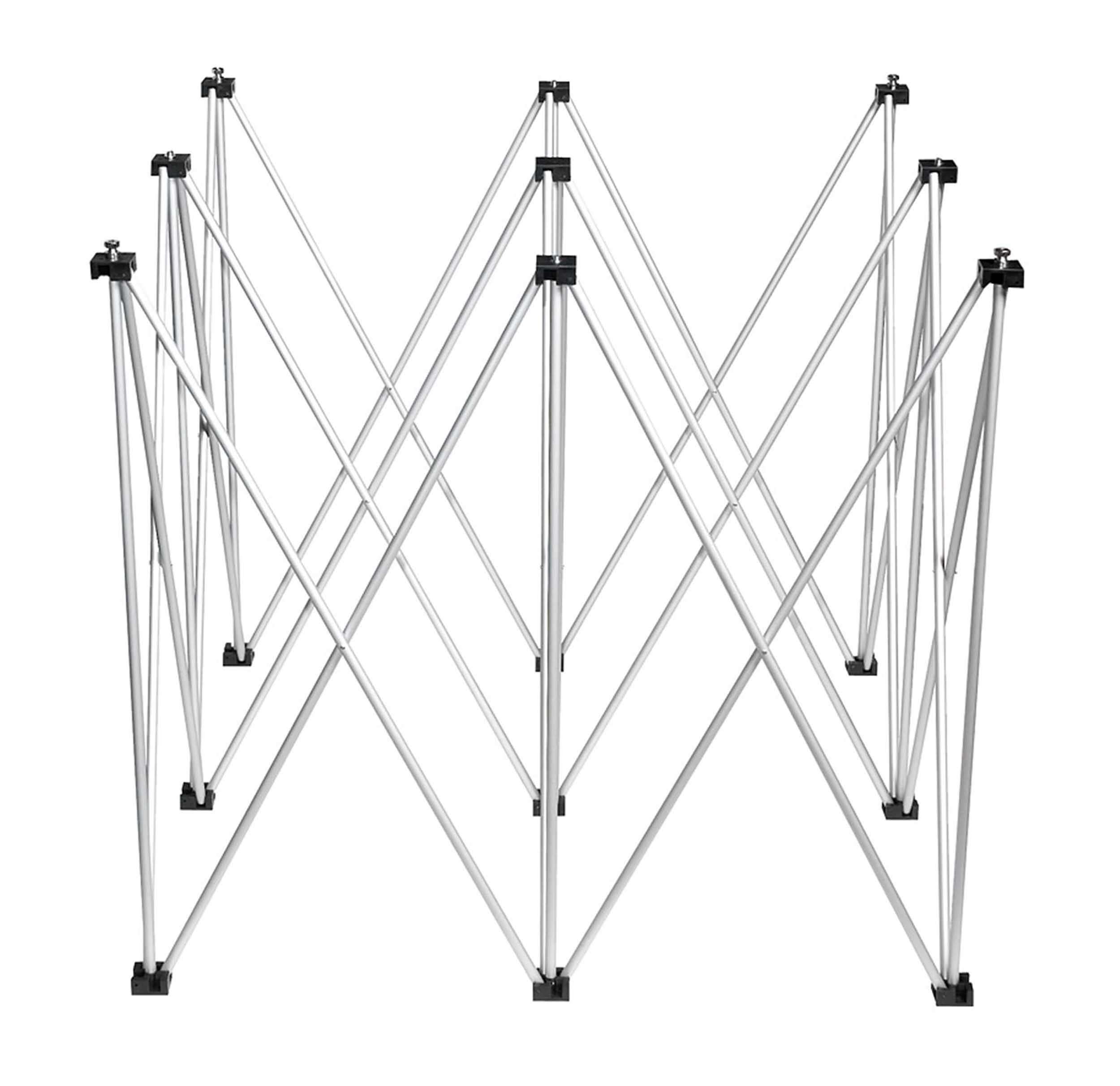 IntelliStage ISQR3X24, 24" High Riser for 3FT x 3FT Quarter Round Platform by IntelliStage