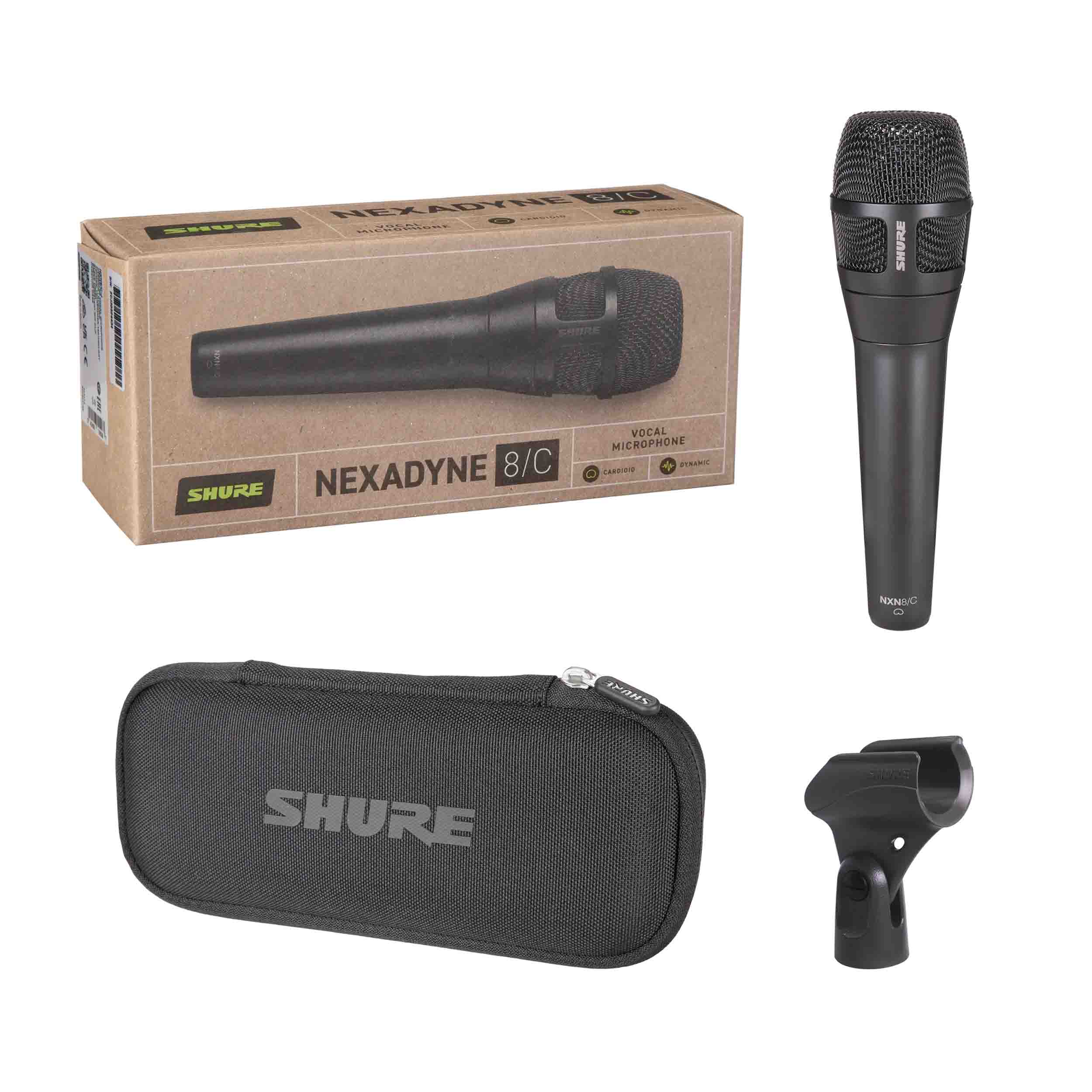 Shure Nexadyne Dynamic Vocal Microphone - Black by Shure