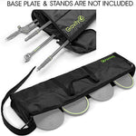 Gravity GR-GBGMSPB4B Transport Bag for 4 Microphone Stands with Plate Base by Gravity