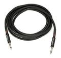 Roland RIC-B15, Black Series 1/4-inch TS Male to 1/4-inch TS Male Instrument Cable - 15 Ft by Roland