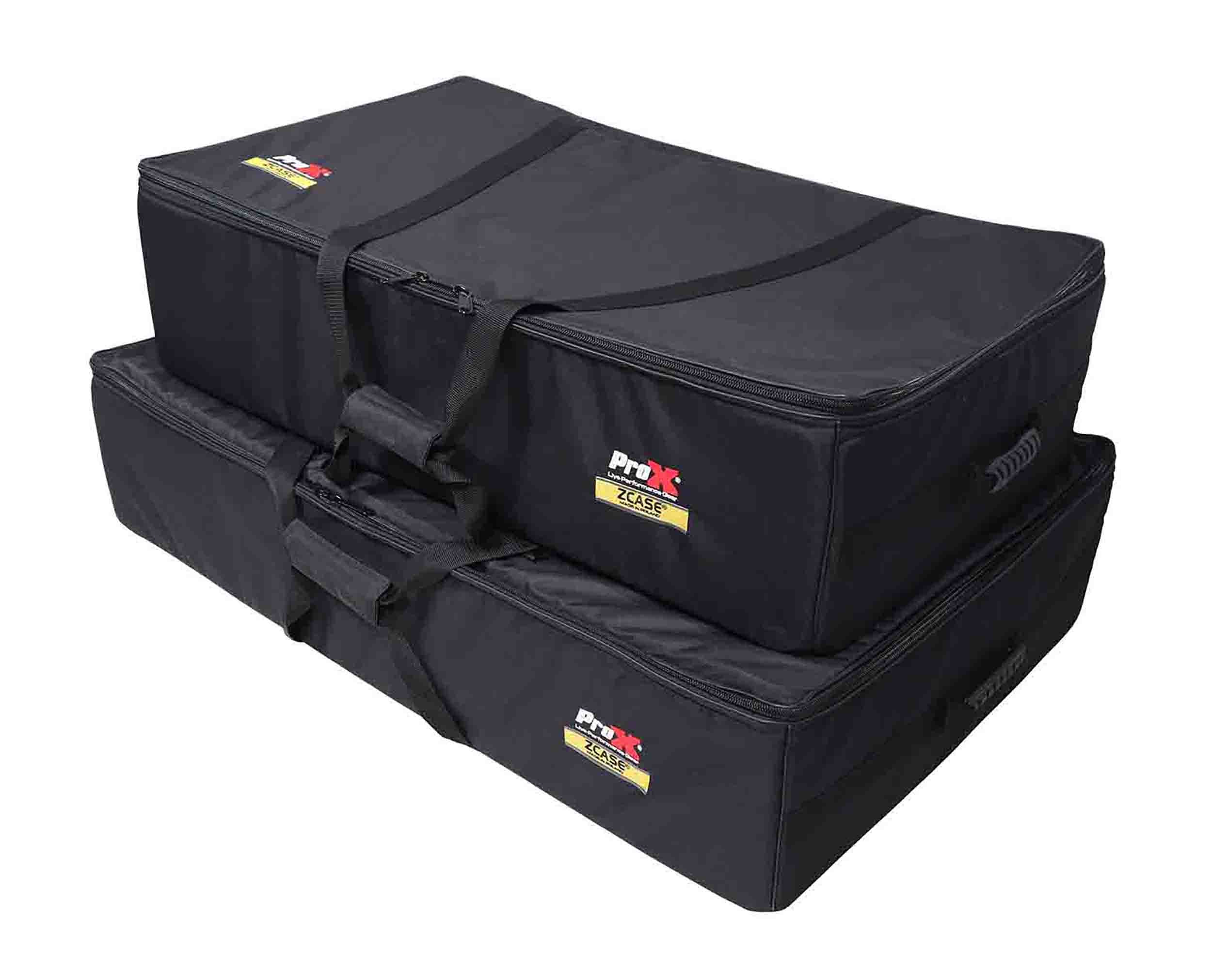 ProX XZFDJCTBLBAG DJ Control Tower Podium Stand Package with Bag - Black by ProX Cases