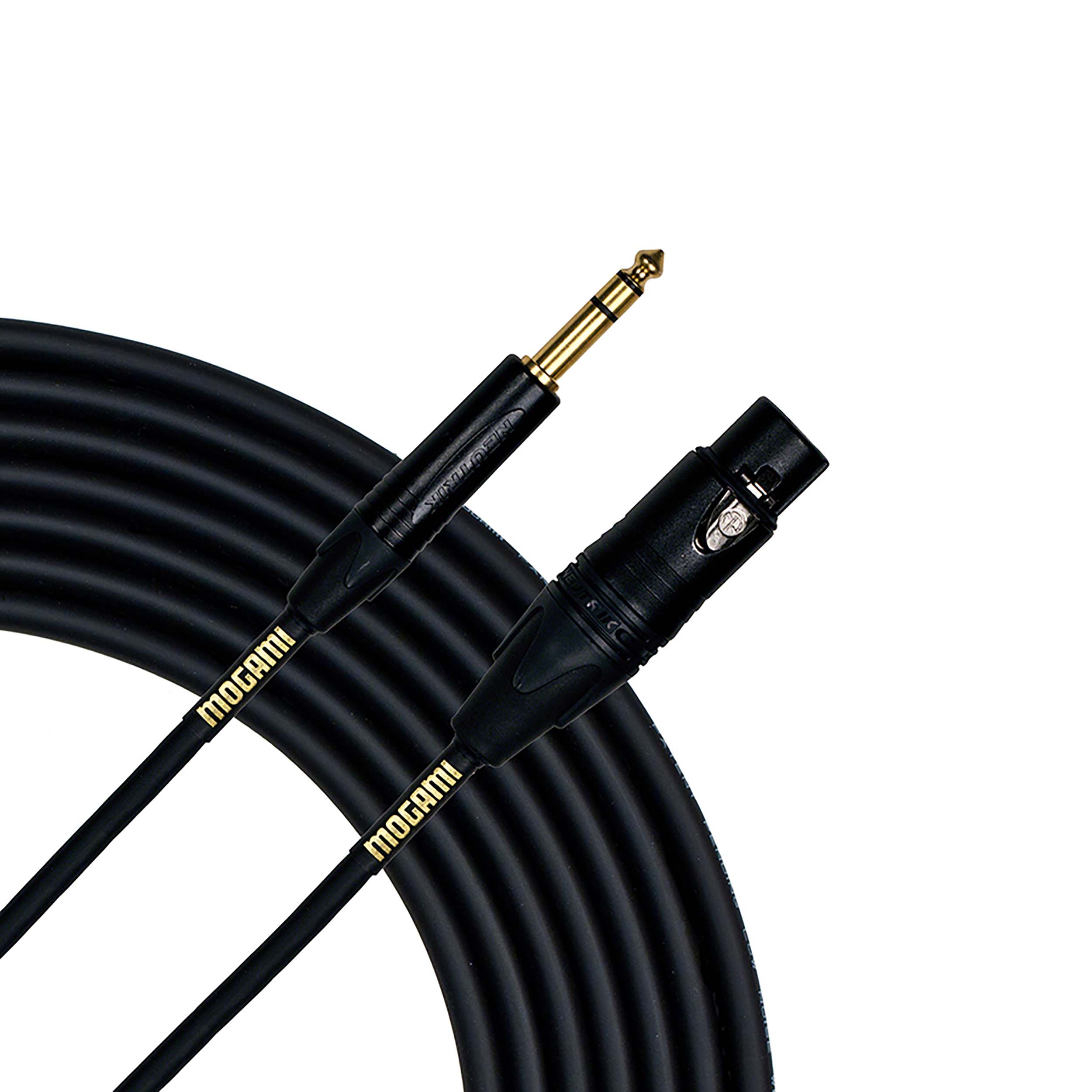 Mogami Gold TRS to XLRF Patch Cables