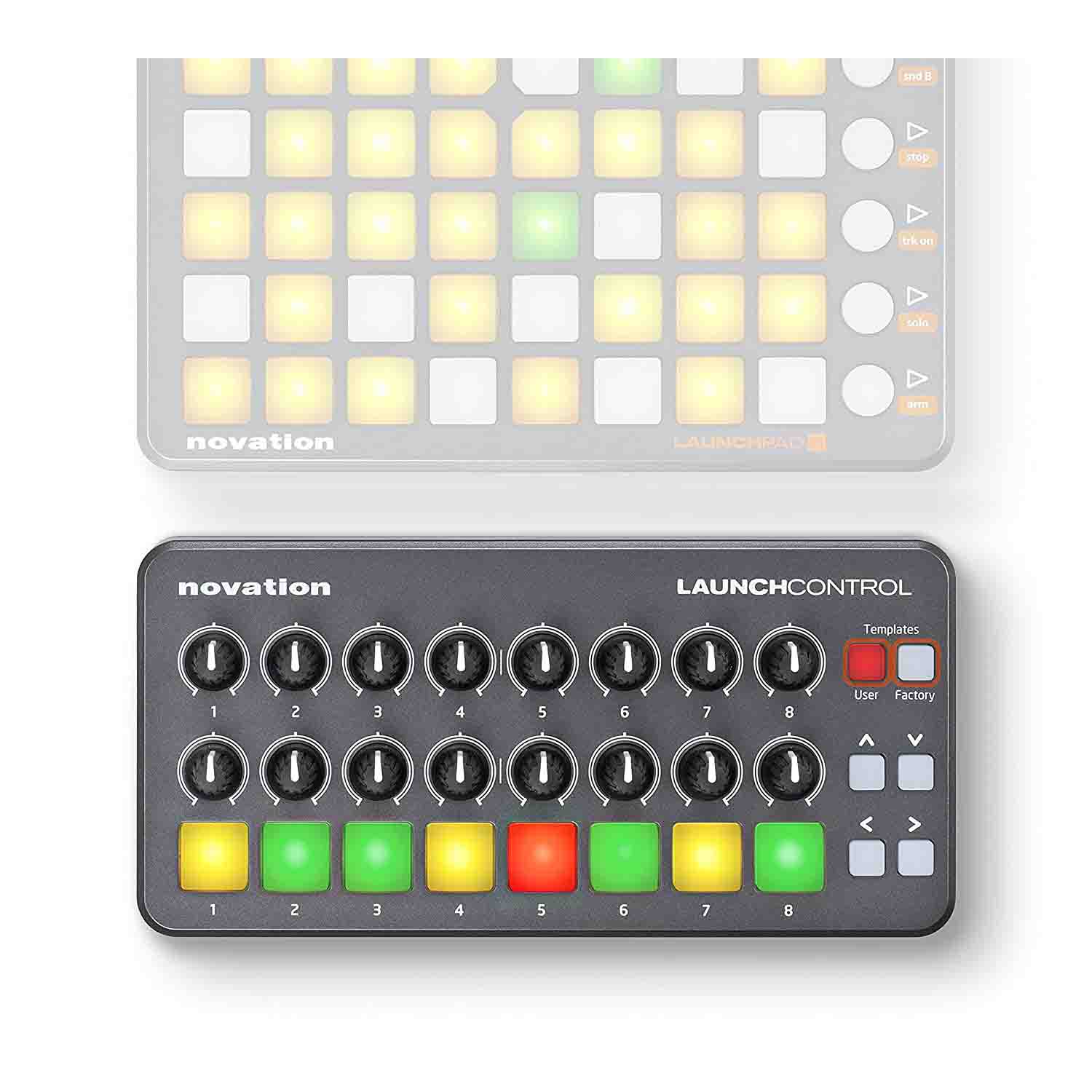 B-Stock: Novation NOVLPD04 Portable USB Midi DJ Controller with 16 Assignable Knobs and Eight Pads