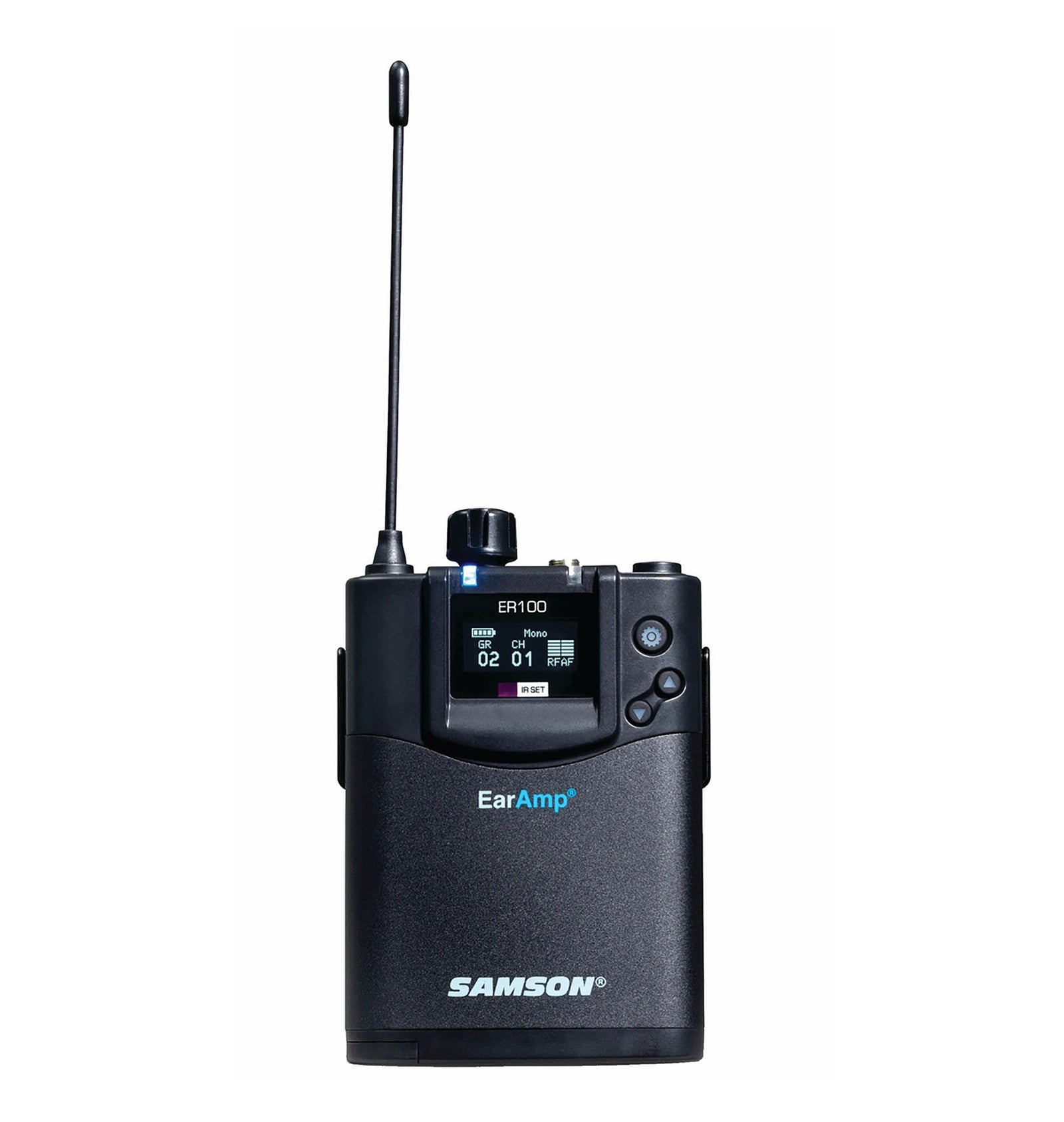 Samson ER100-K, EarAmp In-Ear Wireless Monitoring Belt pack, Receiver Only - K Band by Samson