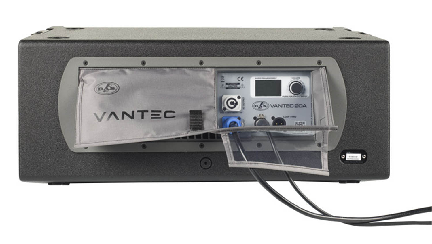DAS Audio VANTEC-20A Active 2-Way Powered Curved Source Array Subwoofer - Black by DAS Audio