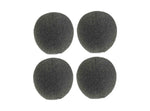Shure RK355WS, Set of 4 Windscreens for SM93 and WL93 Microphones - Gray by Shure