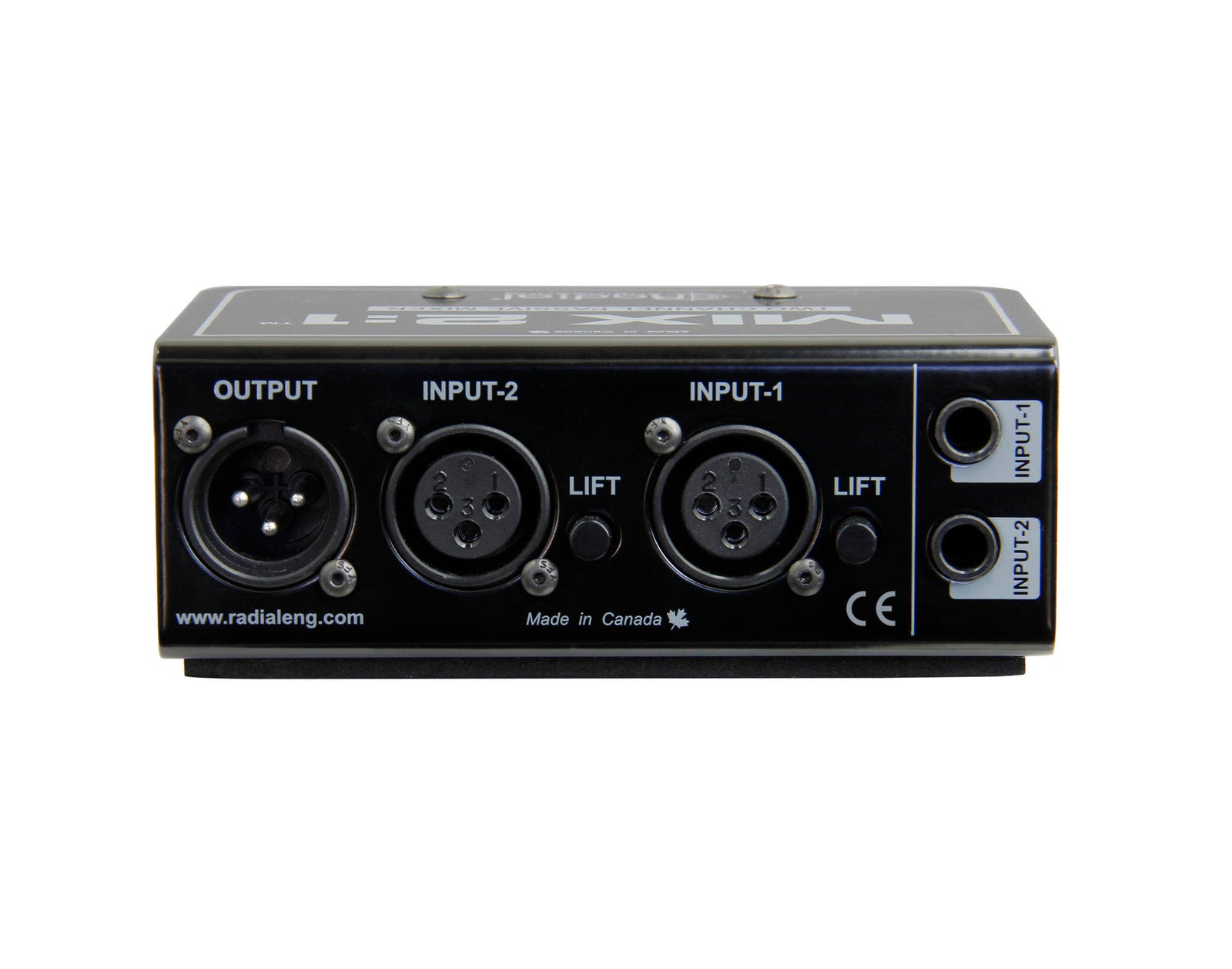 Radial Engineering MIX 2:1, Two-Channel Audio Combiner and Mixer by Radial Engineering
