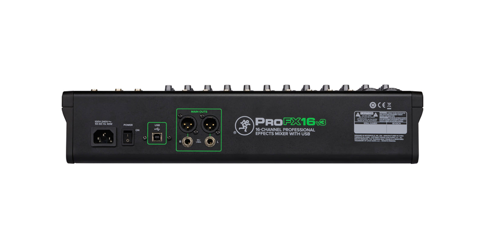 B-Stock: Mackie ProFX16v3 16-Channel Professional Effects Mixer with USB by Mackie