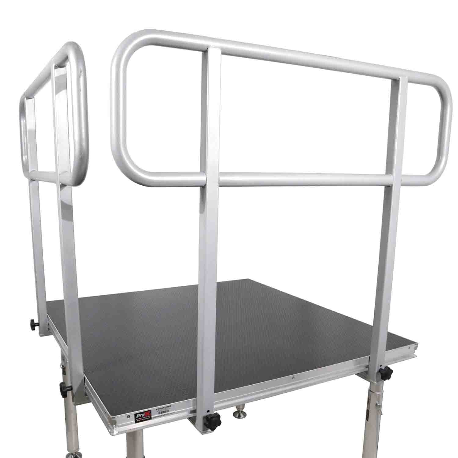 ProX XSQ-GR4FTPRO, 4 Ft Guardrail for StageQ and MK2 Stages by ProX Cases
