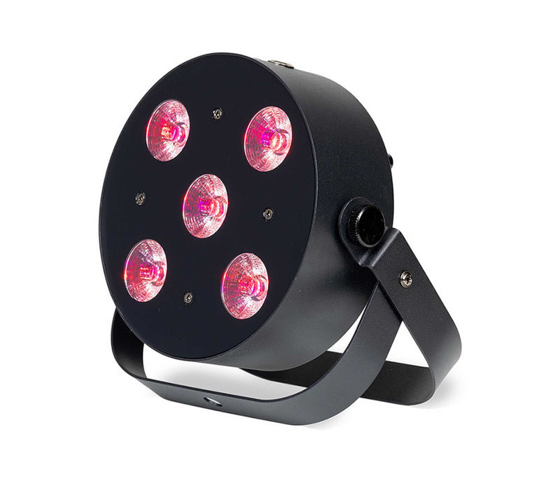 Colorkey CKU-6030 MobilePar HEX 5 Compact Battery-Powered Wireless PAR Uplight by ColorKey